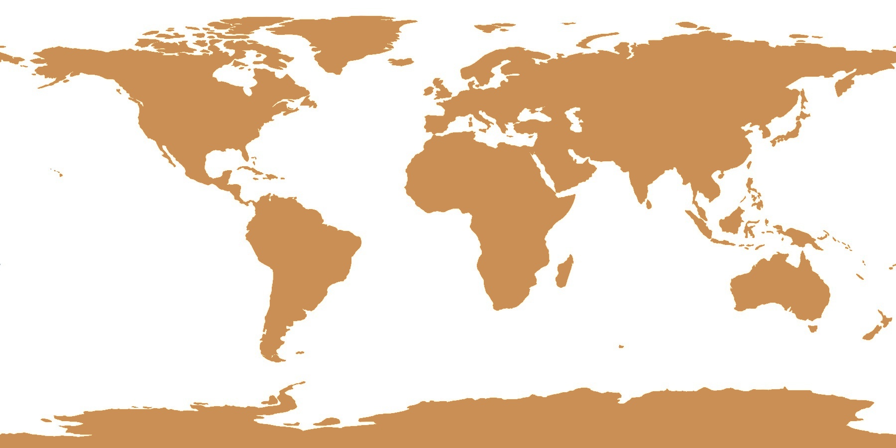 World map — Atlas of Living Waters by Christophe Monteil